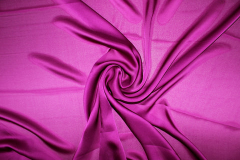 satin finish silk georgette