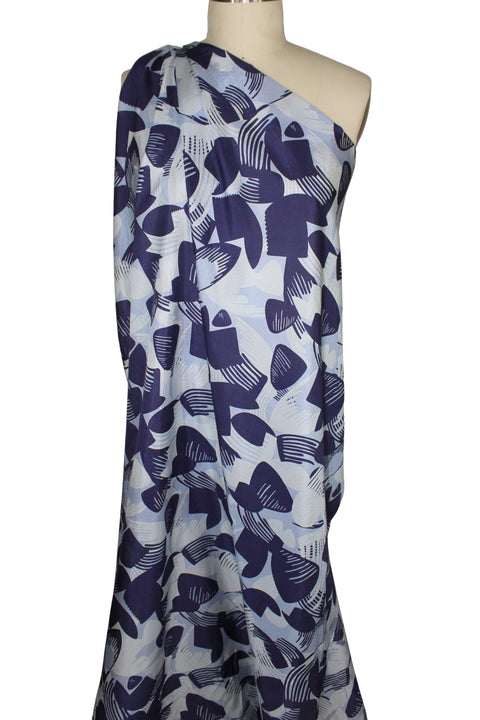 Oscar printed heavy habotai