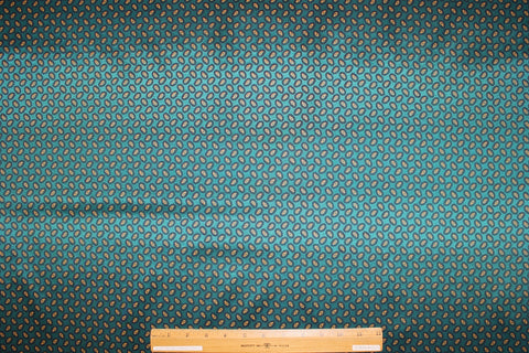 Foulard print rayon lining