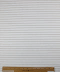 Pinstriped rayon lining