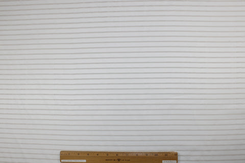 Pinstriped rayon lining