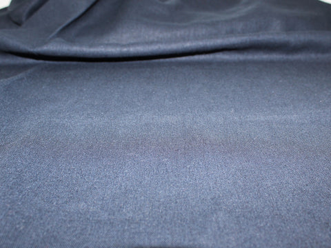 Midweight Linen/Cotton Broadcloth - Navy Blue
