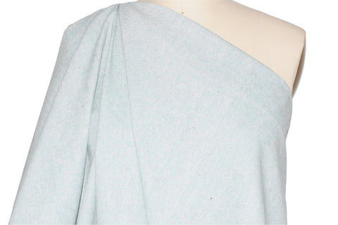 Linen/cotton tweed fabric