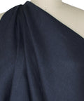 Navy midweight linen