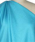 Italian bright aqua linen