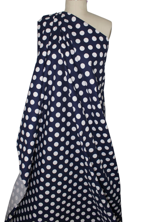 Polka dot linen 