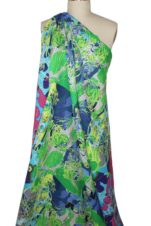 Alberto Makali colorful handkerchief linen