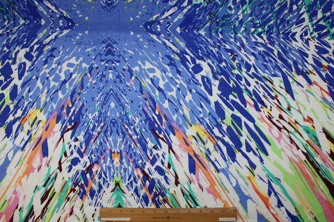 Alberto Makali abstract print linen