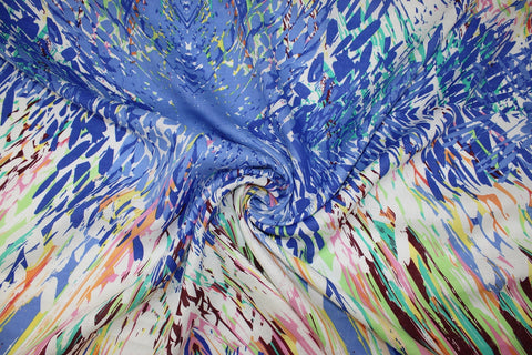 Alberto Makali abstract print linen