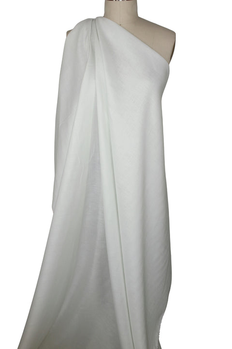 Palest green handkerchief linen