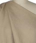 Italian suit-weight linen in khaki