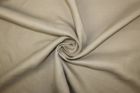 Italian suit-weight linen in khaki