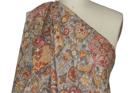 Wallpaper print linen