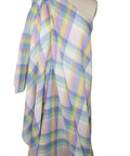 Plaid Italian linen