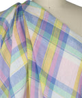 Plaid Italian linen