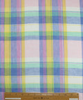 Plaid Italian linen