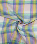Plaid Italian linen