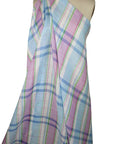 Italian plaid linen