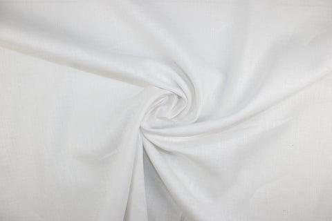 Italian Mid-weight Linen - White
