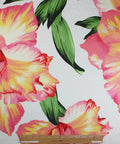 Oscar de la Renta floral linen
