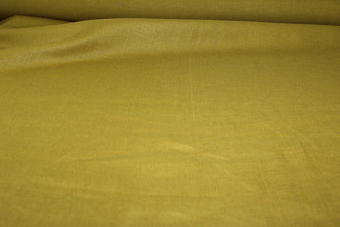 Italian Mid-weight Linen - Olive Bar