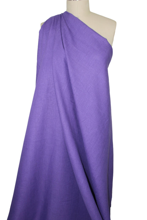 Italian Mid-weight Linen - Brilliant Purple