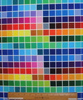 Colorful swimsuit knit fabric