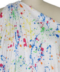 Paint splatter print jersey