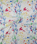 Paint splatter print jersey