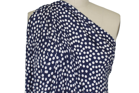 Dot print ITY jersey