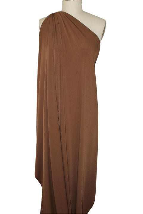 Chocolate brown ITY jersey