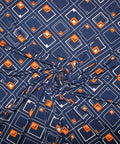Geometric print ITY fabric