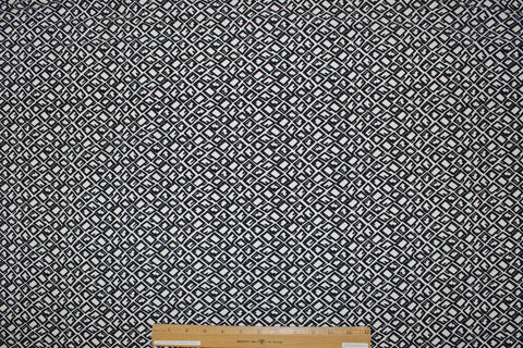 Small tile print ITY jersey