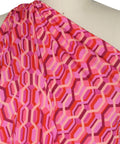 Geometric (hexagonal) print ITY jersey 