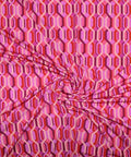 Geometric (hexagonal) print ITY jersey 