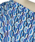 Geometric (hexagonal) print ITY jersey 