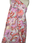 Mid-century modern style floral ITY jersey