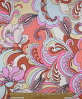 Mid-century modern style floral ITY jersey