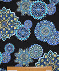 Mandala print border jersey