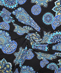 Mandala print border jersey