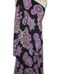 Mandala print border jersey