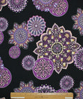 Mandala print border jersey
