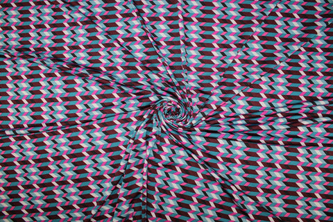 Geometric print ITY jersey
