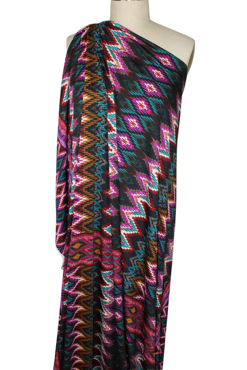 Geometric panel print ITY jersey