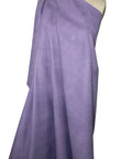 Michael K lavender ultrasuede