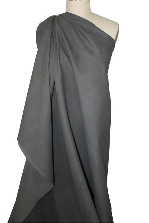 NY Designer Ultrasuede - Mid-Gray