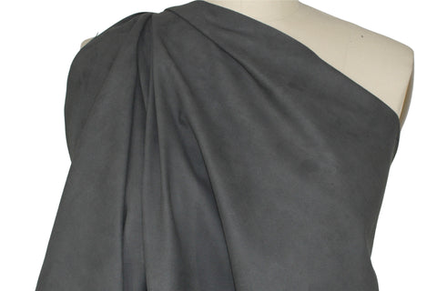 NY Designer Ultrasuede - Mid-Gray