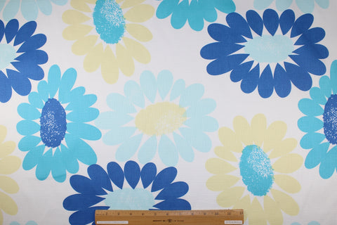 Floral piqué cotton