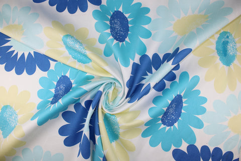 Floral piqué cotton