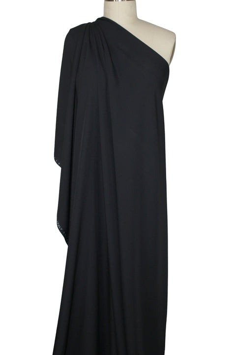 Italian selvage marked cady fabric